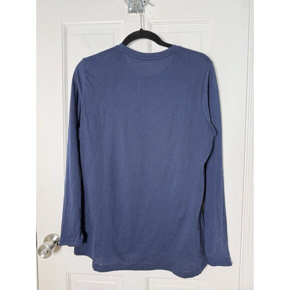 Nike Women’s Navy Blue Long Sleeve Dri-Fit Shirt Sz Large NWT - Picture 5 of 12